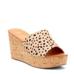 DOLCE VITA LEOPARD WEDGE